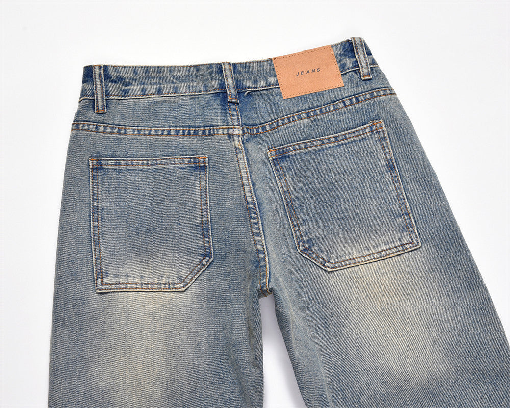 Retro Fashion And Personalized Jeans For Men