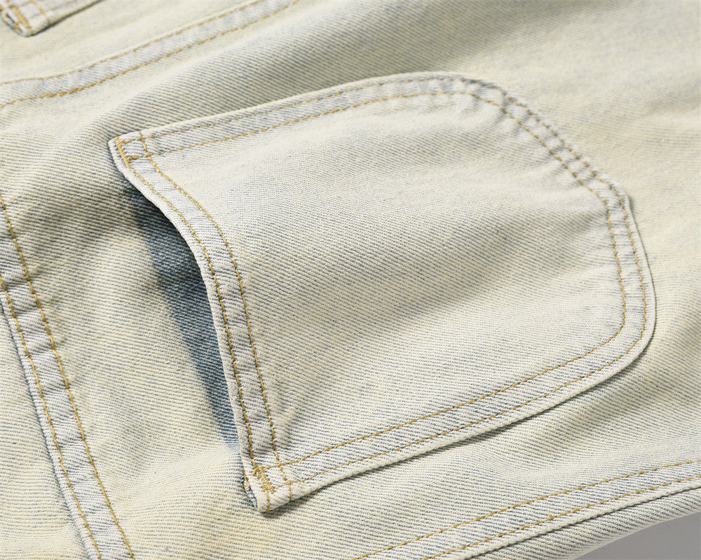 Vintage Yellow Jeans flared