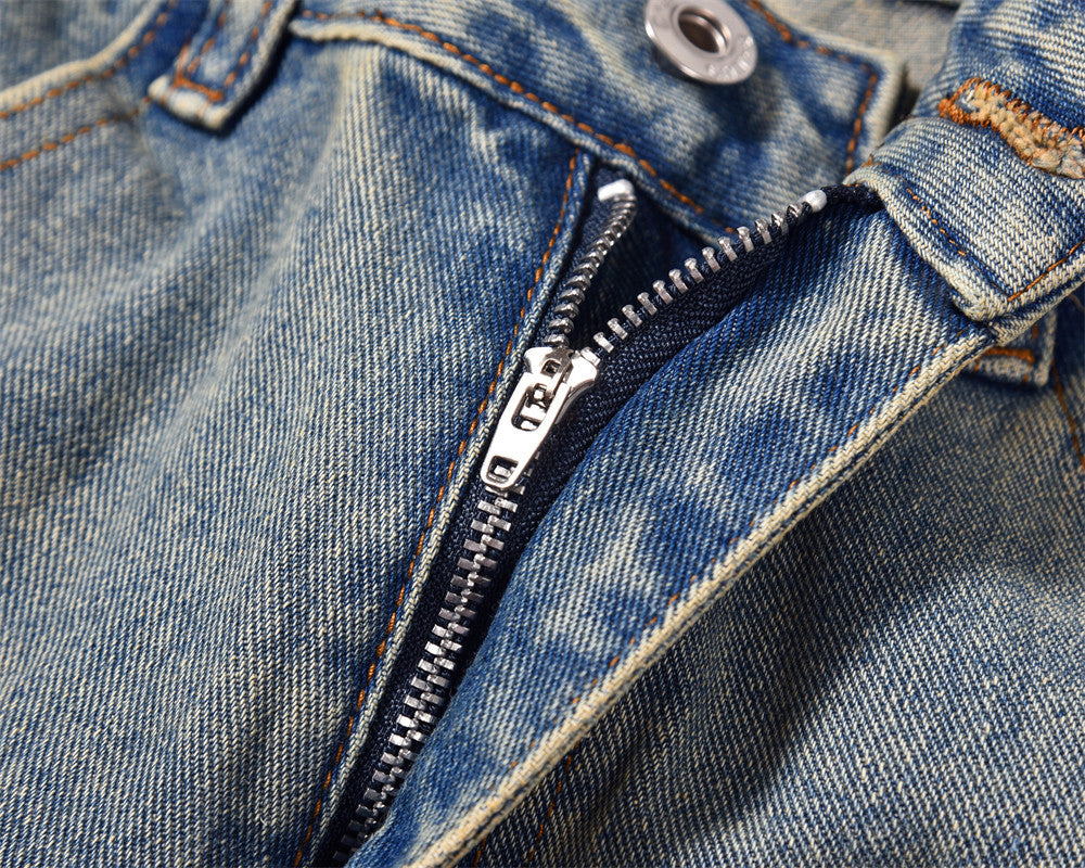 Retro Fashion And Personalized Jeans For Men