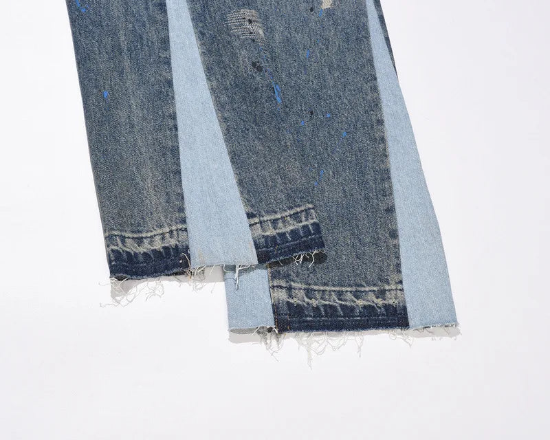 Retro Streetwear Mens Jeans