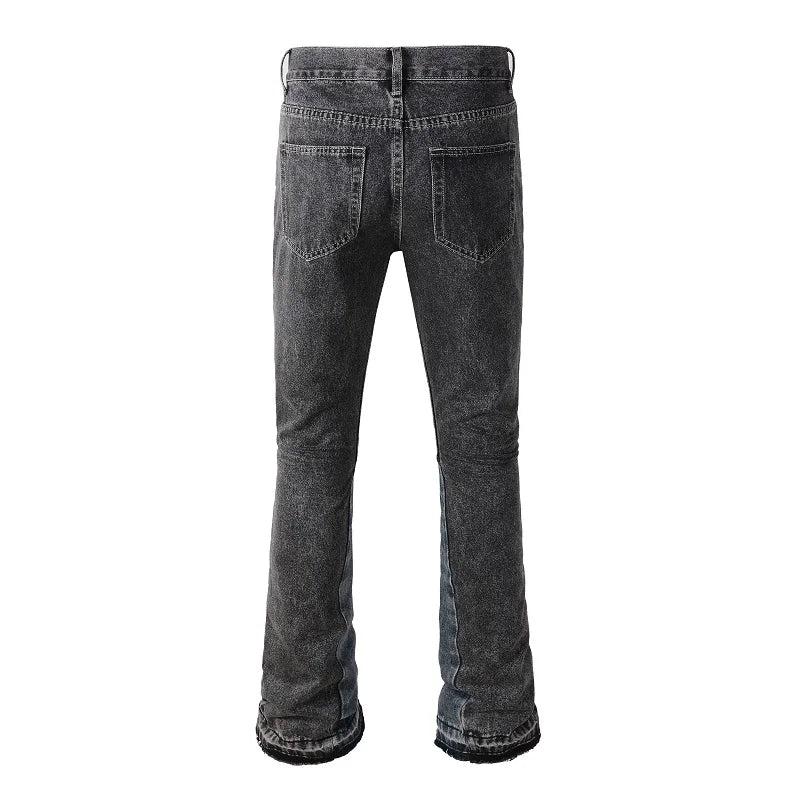 Denim jeans gray black