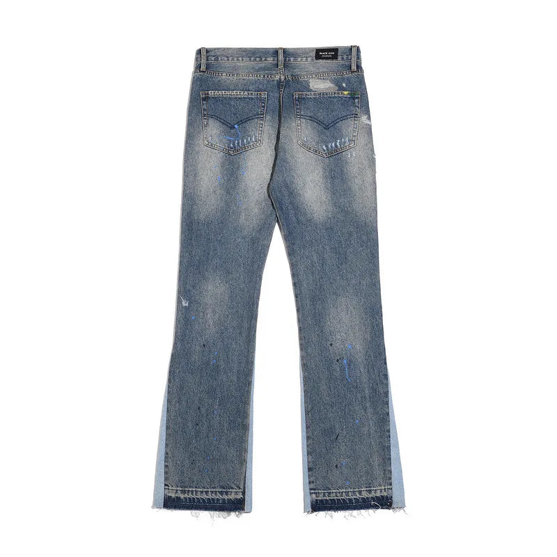 Retro Streetwear Mens Jeans
