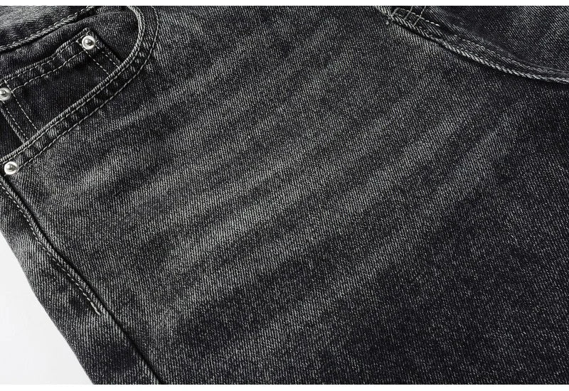 Denim jeans gray black