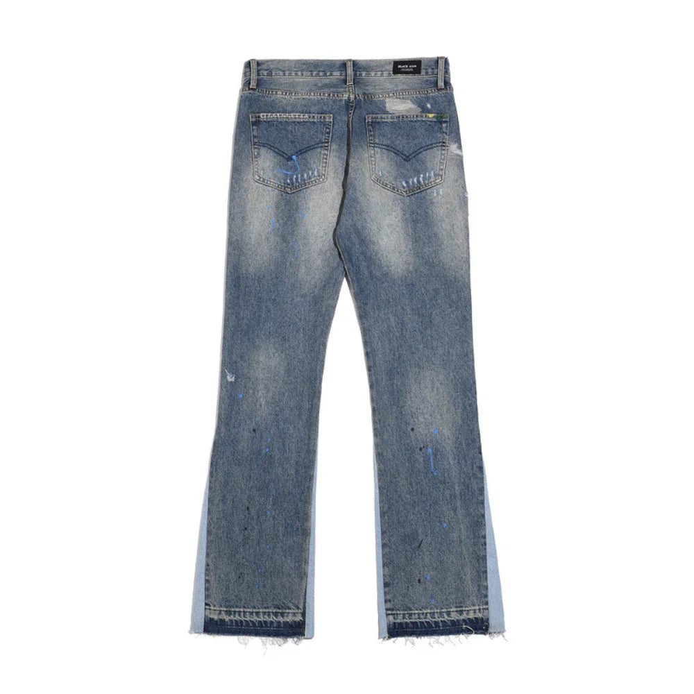 Retro Streetwear Mens Jeans