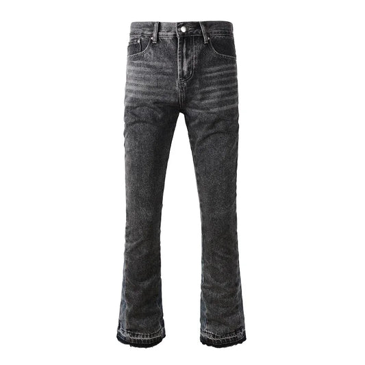 Denim jeans gray black