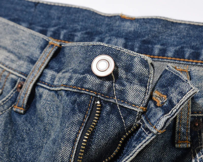 Retro Streetwear Mens Jeans