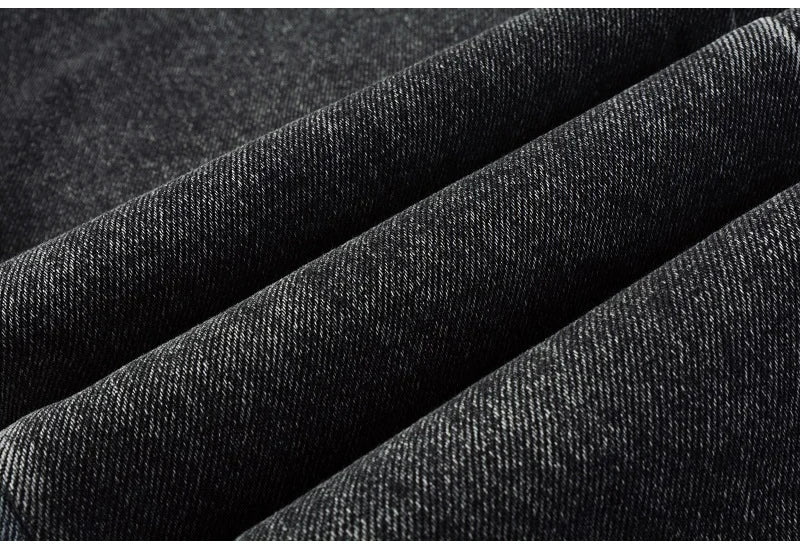 Denim jeans gray black