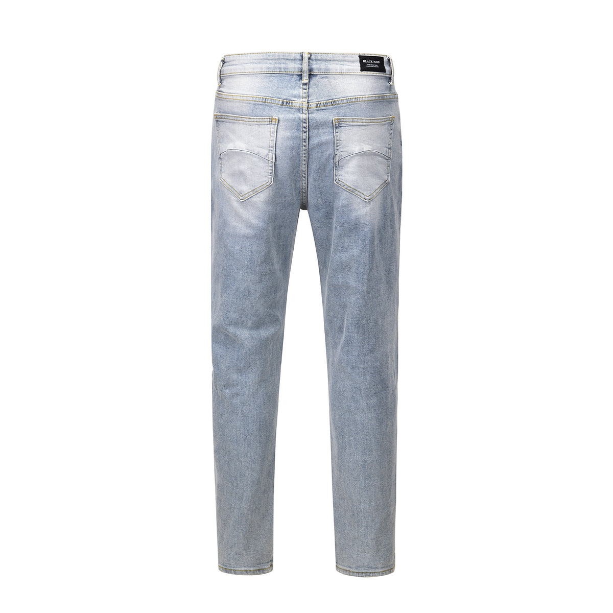 Jeans Hem Scimitar Zipper Design