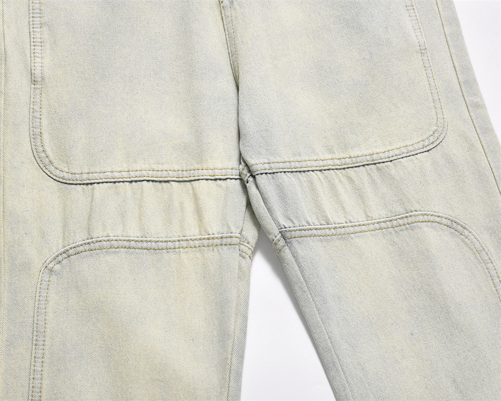 Vintage Yellow Jeans flared