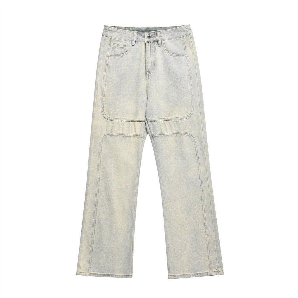 Vintage Yellow Jeans flared