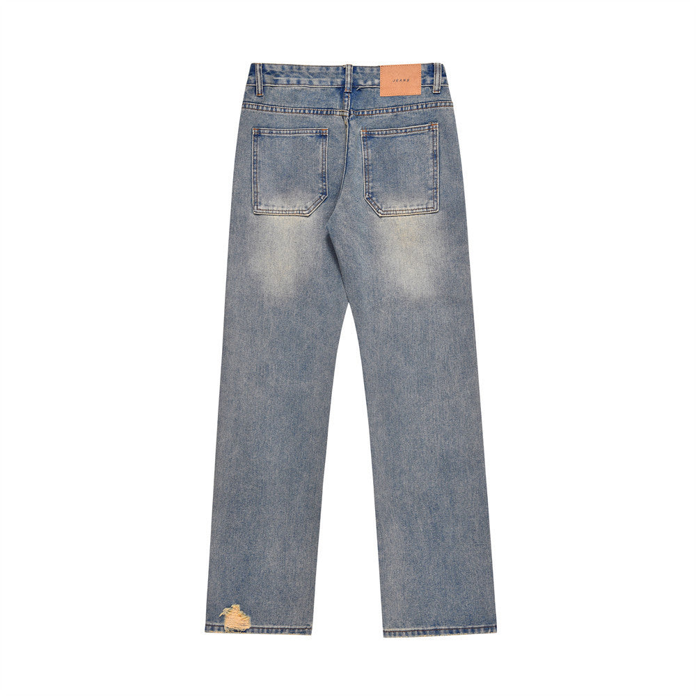 Retro Fashion And Personalized Jeans For Men