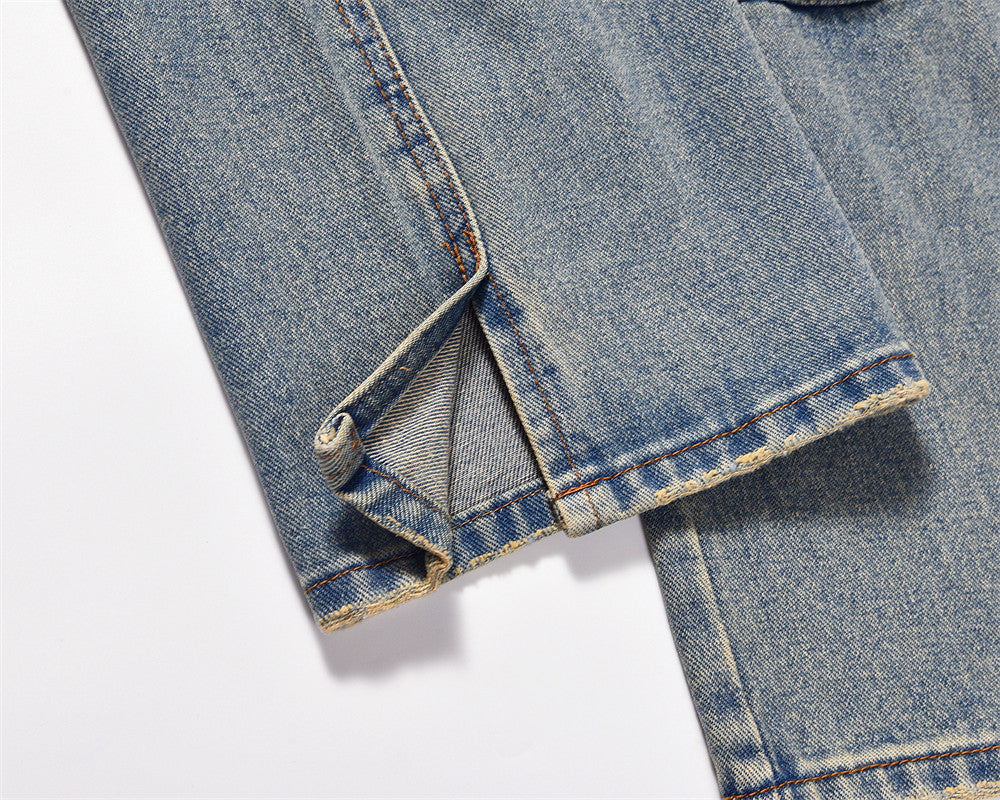 Retro Fashion And Personalized Jeans For Men
