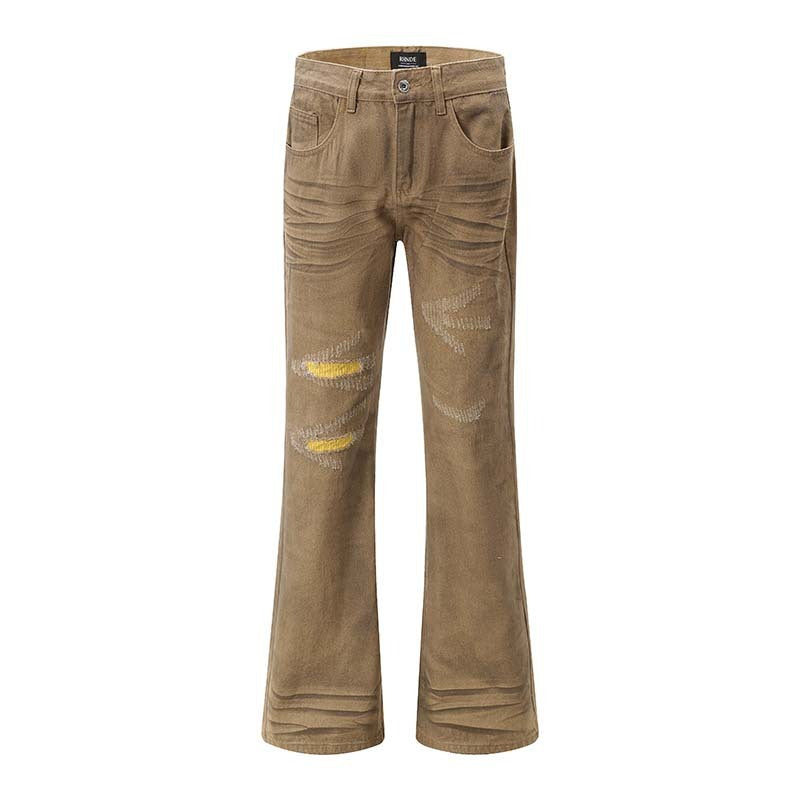 Flared Jeans Loose Straight leg Pants